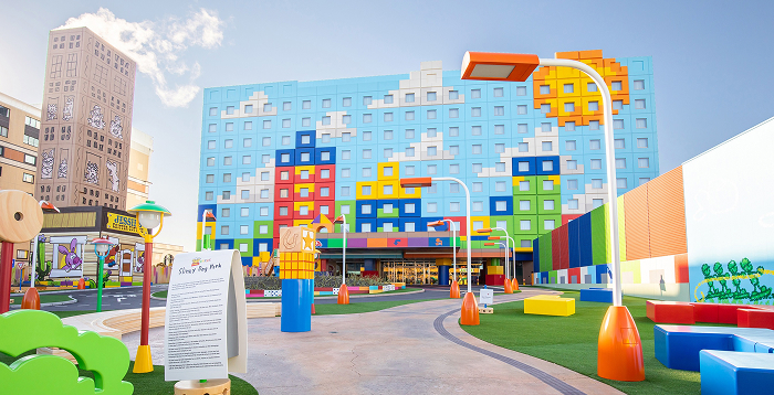 ディズニー＆ピクサー映画『トイ・ストーリー」シリーズのおもちゃの世界に入り込んだかのように感じられるホテルのイメージ画像