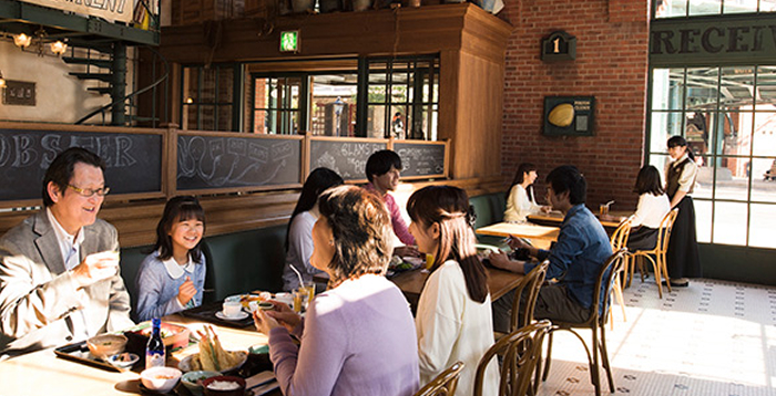 パークで和食を堪能のイメージ画像