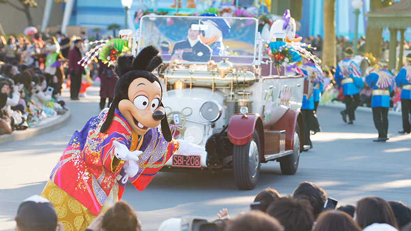 東京ディズニーランドのお正月