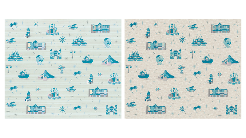 カーテン（左：一般席、右：グリーン席）