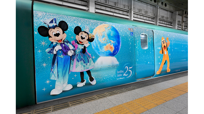 公式】東京ディズニーシー25周年をテーマとした特別車両「Magical