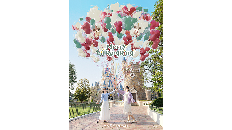 東京ディズニーランド バルーン入りフォト