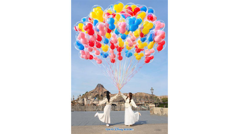 東京ディズニーシー バルーン入りフォト