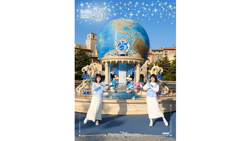 東京ディズニーシー25周年“スパークリング・ジュビリー”の撮影