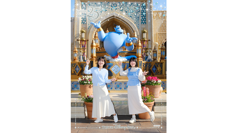 東京ディズニーシー25周年“スパークリング・ジュビリー”の撮影