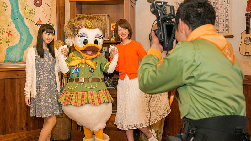 公式 キャラクターと撮りたい 東京ディズニーリゾート