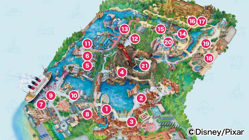 フリードリンク 対象店舗 東京ディズニーシー