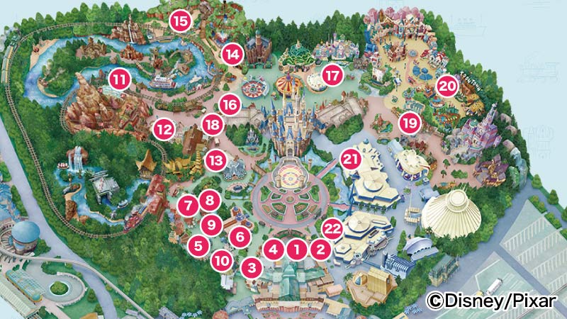 フリードリンク 対象店舗 東京ディズニーランド