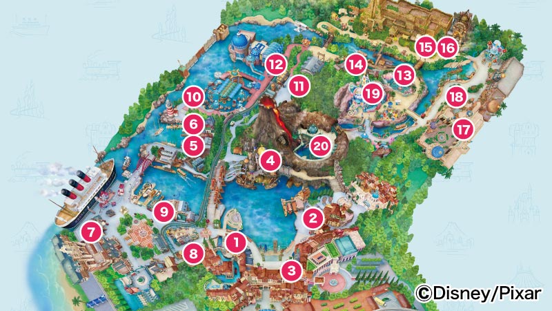 フリードリンク 対象店舗 東京ディズニーシー