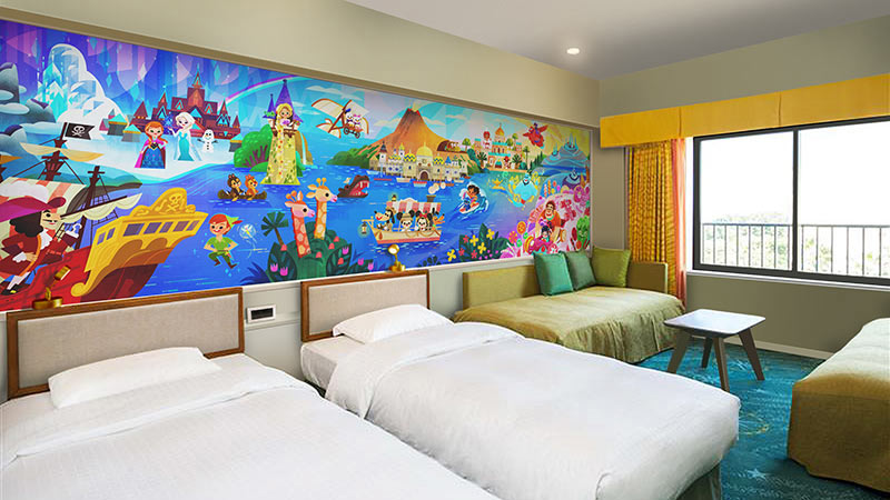 Tokyo Disney Celebration Hotel – Discover Guest Room Artwork Renewal!