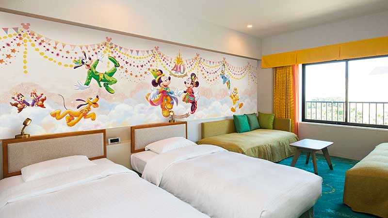 Tokyo Disney Celebration Hotel Tokyo Disney Resort 40th 