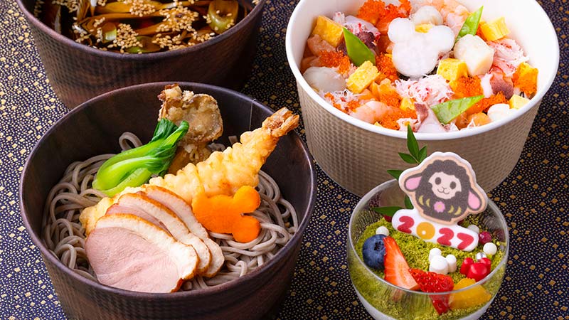 年越し蕎麦セットのイメージ