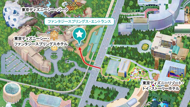 ファンタジースプリングス・エントランス
