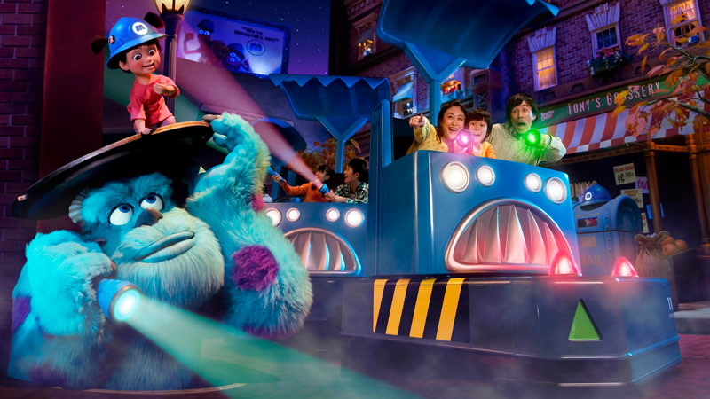 Official Monsters Inc Ride Go Seek Tokyo Disneyland Tokyo Disney Resort