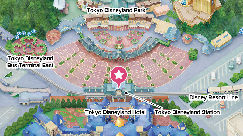 Tokyo Disneyland Entrance img