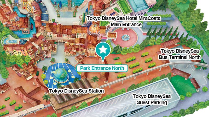 Tokyo DisneySea Entrance img