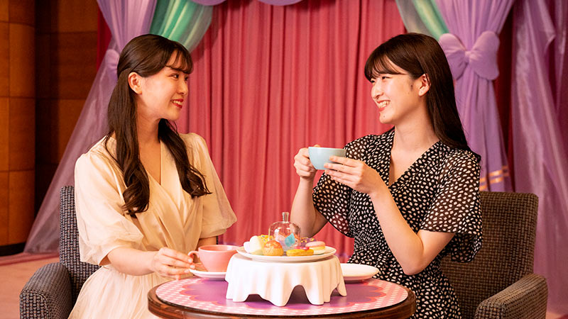 ミニーマウスルーム(「パジャマパーティー」プラン)について