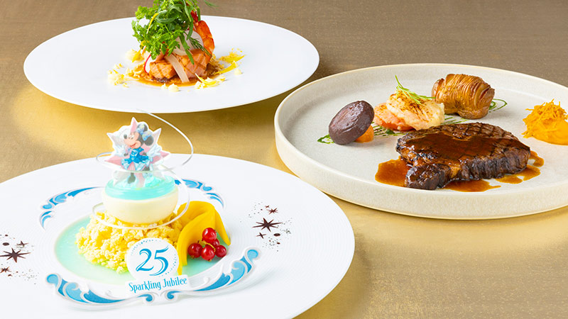 Tokyo DisneySea 25th “Sparkling Jubilee” Special Menu