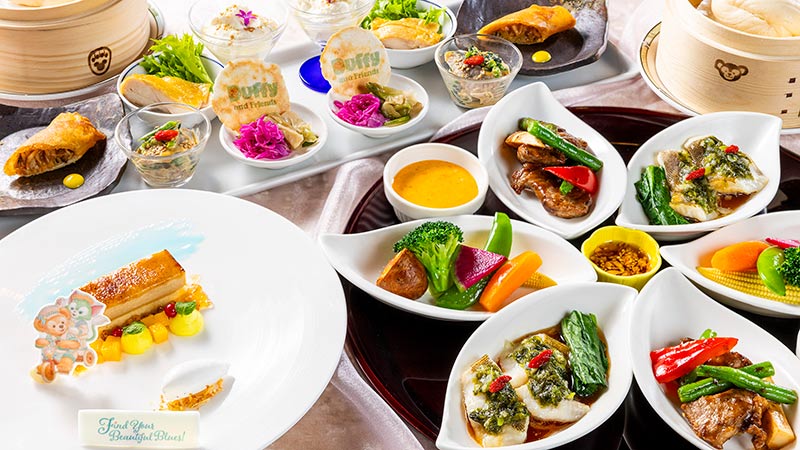 “ダッフィー＆フレンズのファインド・ユア・ビューティフル・ブルー！”スペシャルメニュー