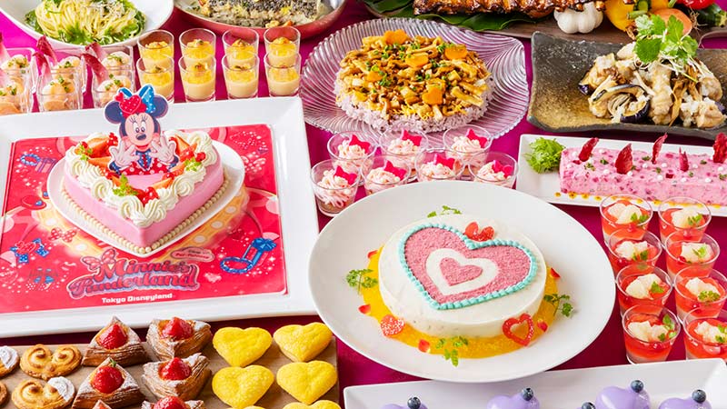 ディズニー・パルパルーザ“ミニーのファンダーランド”スペシャルメニュー