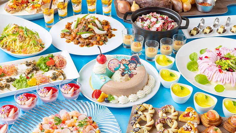 ディズニー・パルパルーザ“ヴァネロペのスウィーツ・ポップ・ワールド”スペシャルメニュー