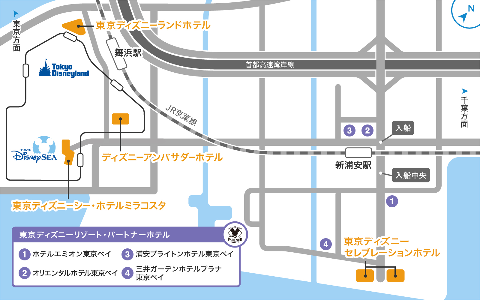 公式 地図 東京ディズニーリゾート