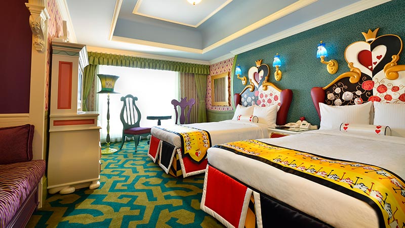 Guest rooms filled with fantasy