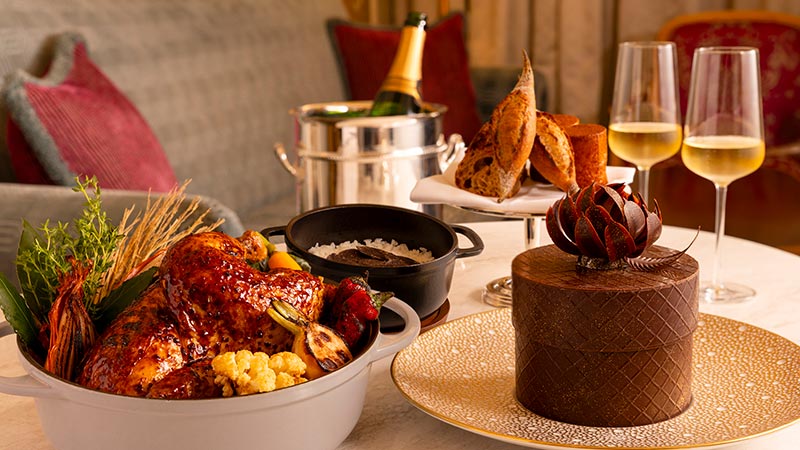 La Libellule (French Dining) Room Service Christmas Dinner Course