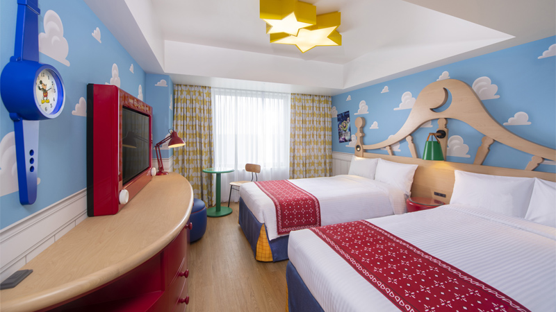 Official]Guest Rooms|Tokyo Disney Resort