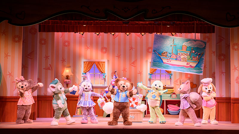 東京ディズニーシーのショーレストランを楽しむ 2DAYS