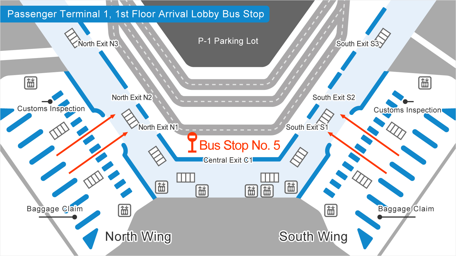 Narita Airport Terminal 1 Map - Maps Model Online