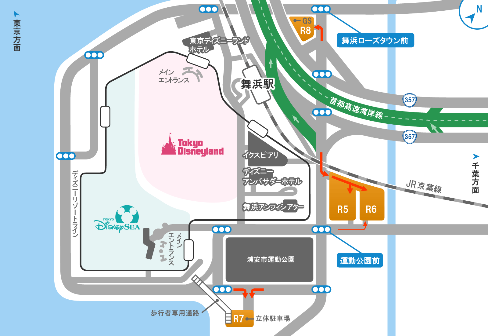 その他のパーキングマップ