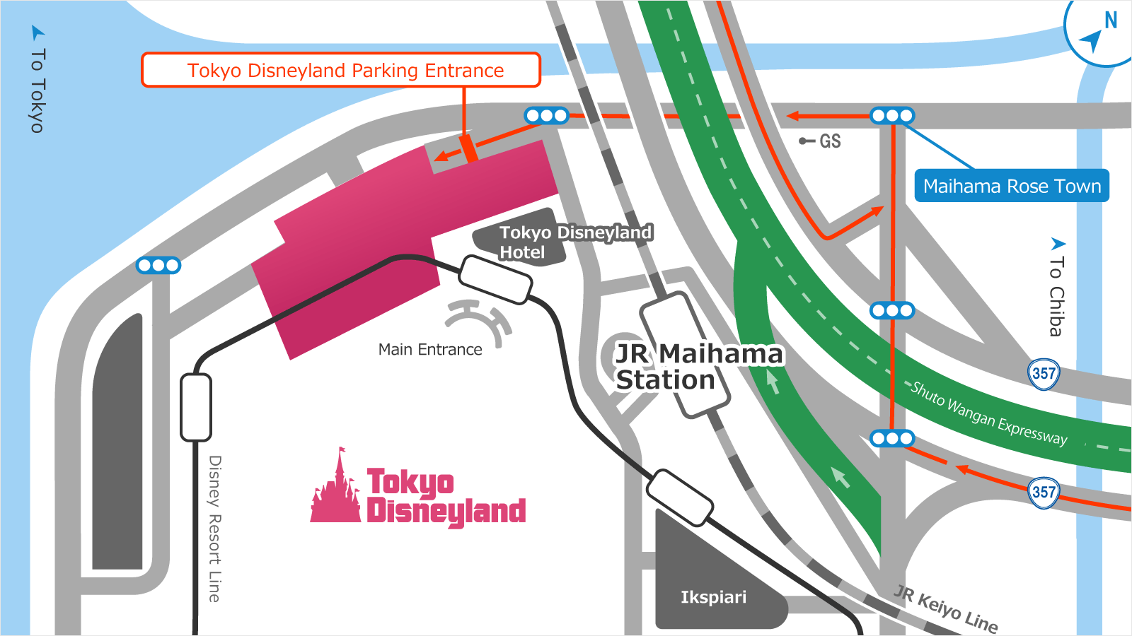 Tokyo Disneyland Parking