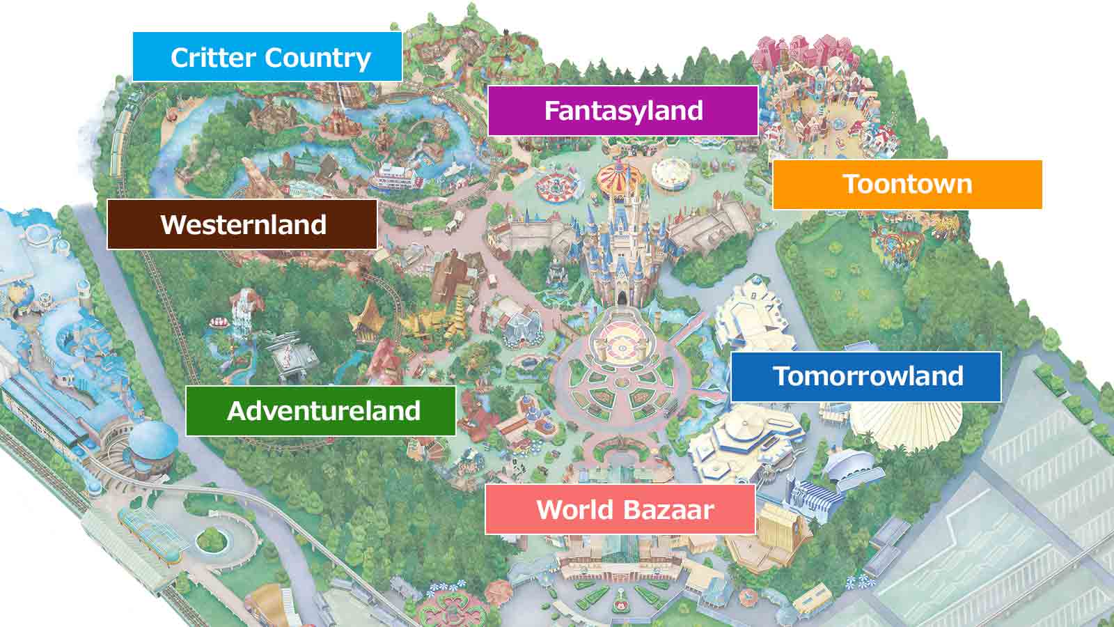 [Resmi]PetaTokyo Disneyland