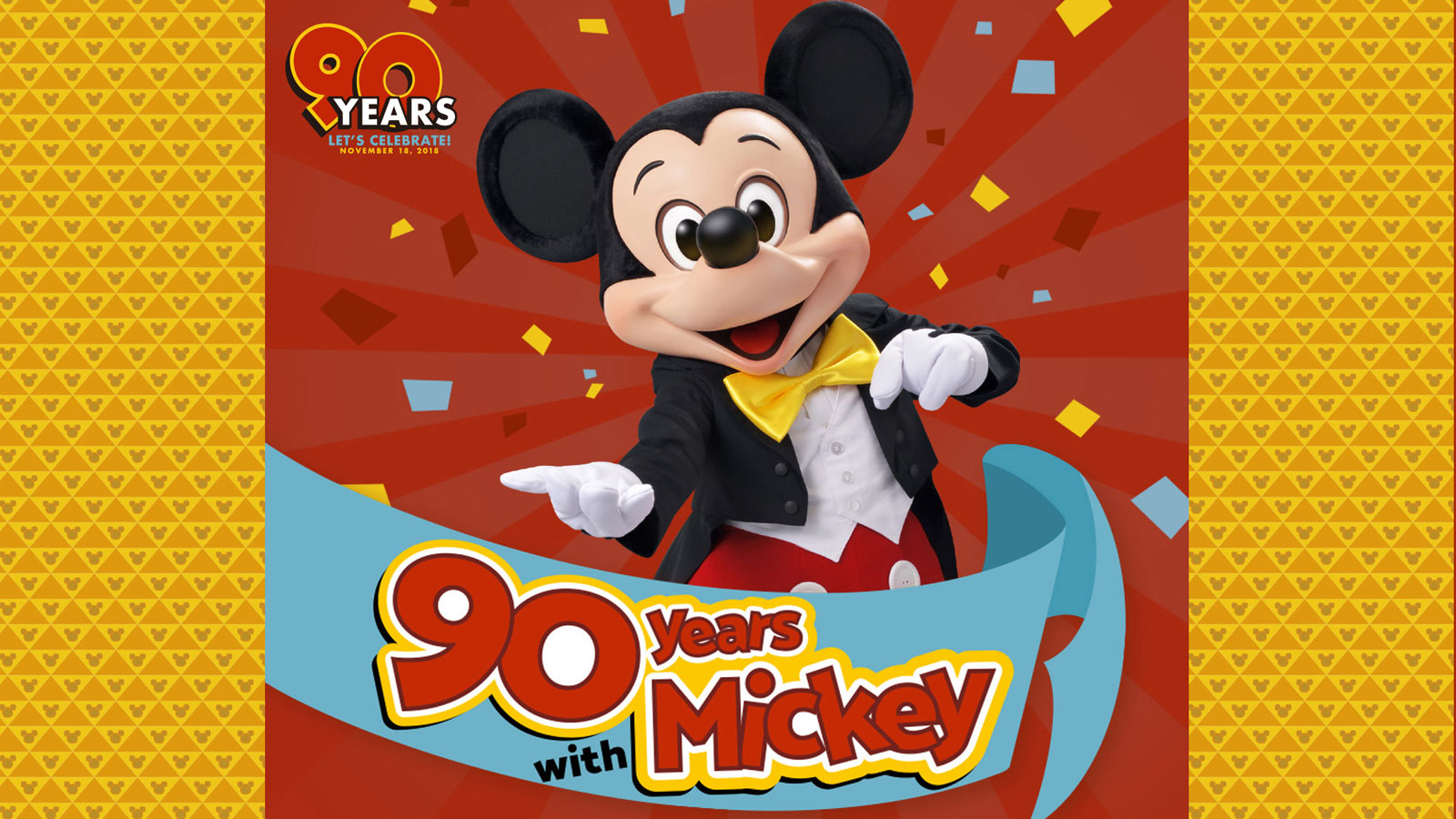 90 years with Mickey イメージ