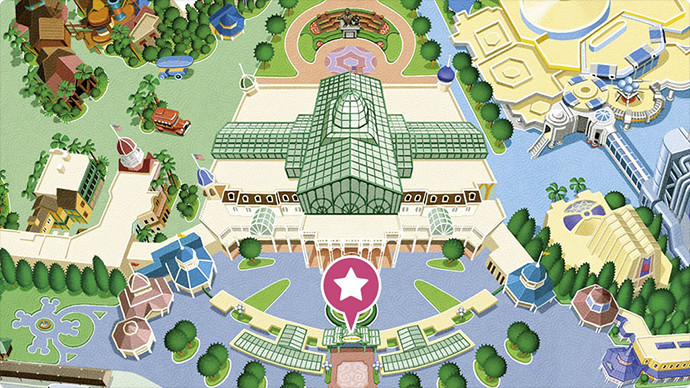 1.メインエントランスから入園の場所のイメージ