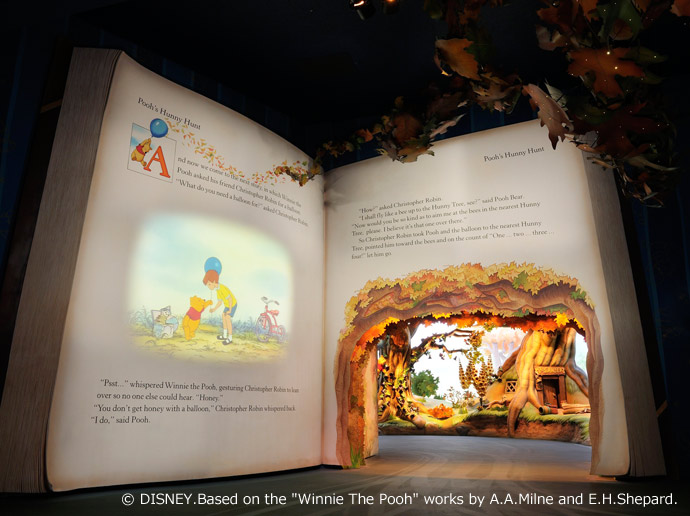 Join in the fun of Pooh's Hunny Hunt in Fantasyland
