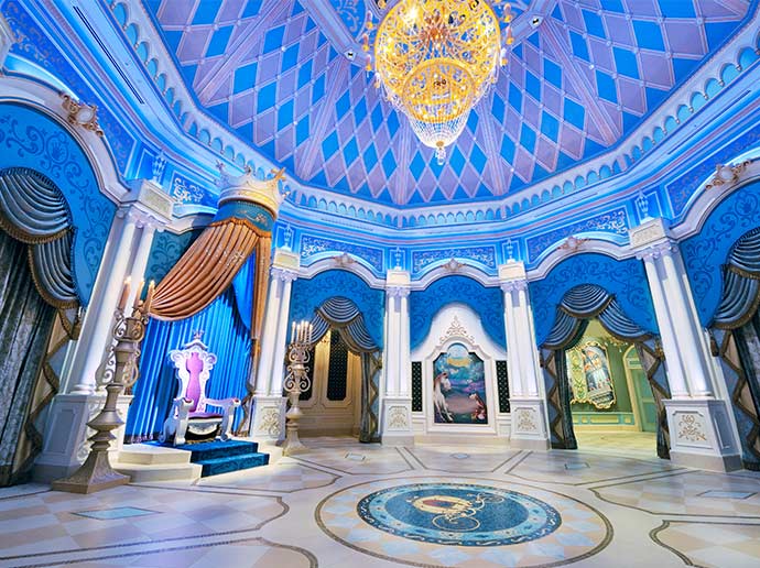 Visit Cinderella's Fairy Tale Hall in Fantasyland