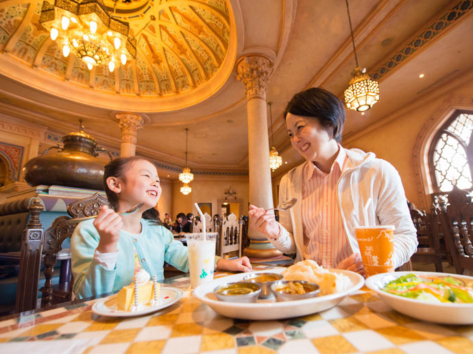 Savor the curries offered here Casbah Food Court in Arabian Coast 