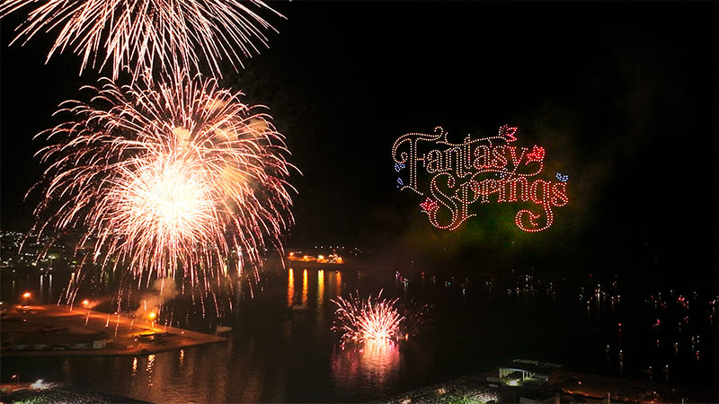 東京ディズニーリゾート・スペシャルドローンショー“マジック・イン・ジ・エア”の画像
