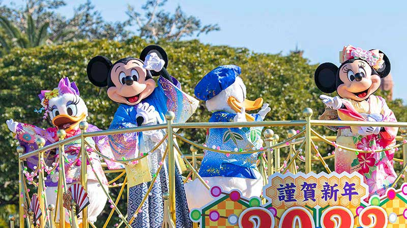 东京迪士尼度假区新年活动 