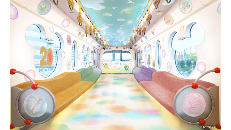 ディズニーリゾートラインのイメージ