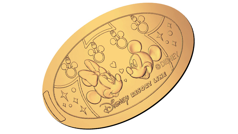 公式 スーベニアメダル 東京ディズニーリゾート