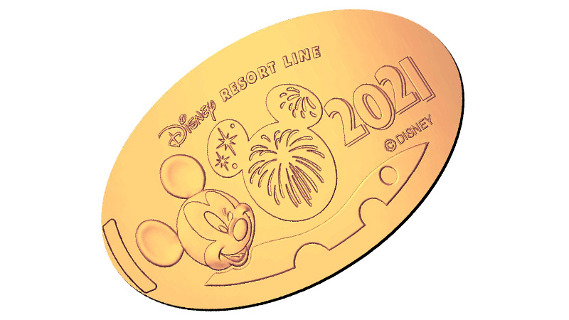 公式 スーベニアメダル 東京ディズニーリゾート