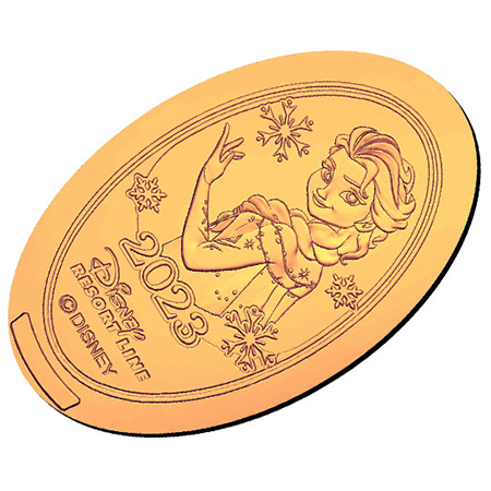 ディズニーリゾート スーベニアメダル