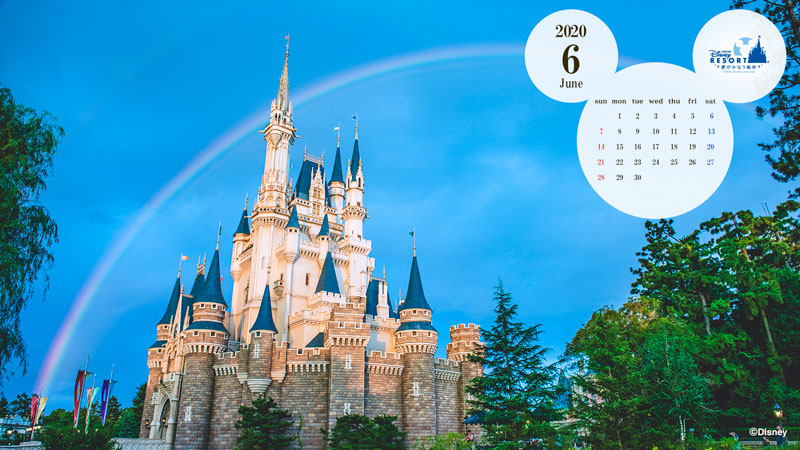 Official Pc Calendar Wallpaper Tokyo Disney Resort