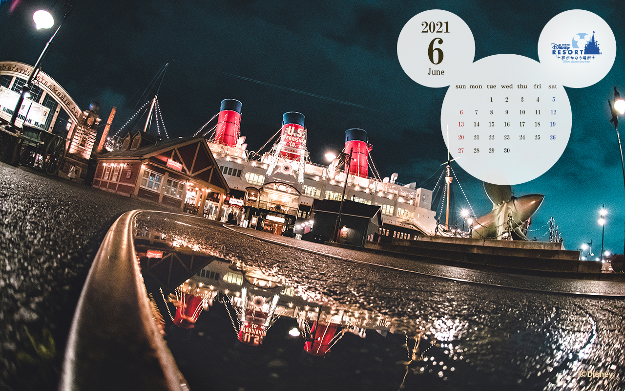 Official Pc Calendar Wallpaper Tokyo Disney Resort