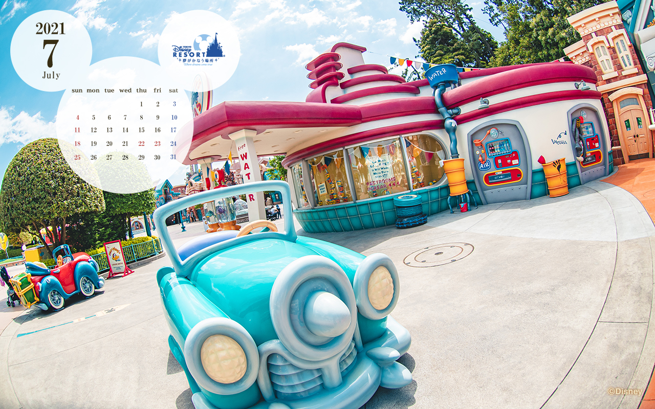 Official Pc Calendar Wallpaper Tokyo Disney Resort