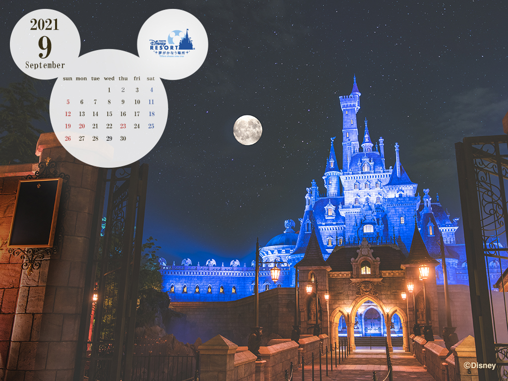 Official Pc Calendar Wallpaper Tokyo Disney Resort