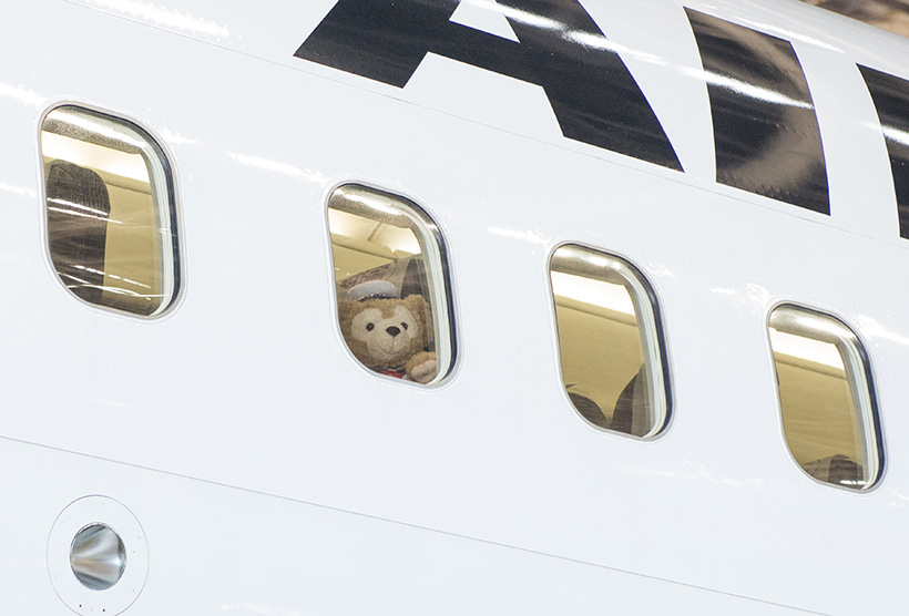 公式 ダッフィーと空の旅へ 本日 Jalハッピージャーニーエクスプレス が国内線に就航 東京ディズニーリゾート ブログ 東京ディズニーリゾート